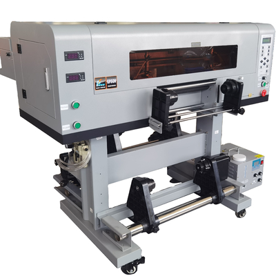 60cm 70cm UV DTFプリンタ 3つの頭付き TX800 3200 エプソン ABフィルム UVローラーマシン 小型