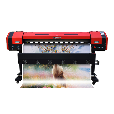 多彩色1.6mサイズ5フィート エコ溶媒プリンタ XP600ヘッドプロット機