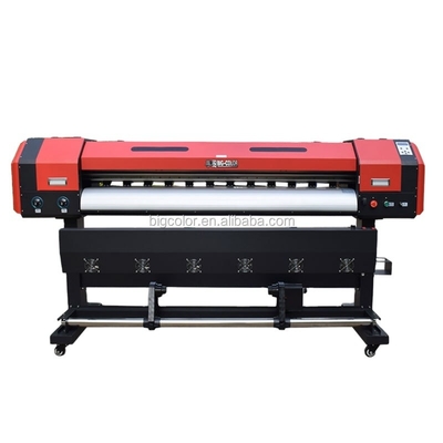 1.9m 6ft エコ溶媒プリンター 4色デジタルプリンターと 1DX5ヘッドインクジェットプリンター